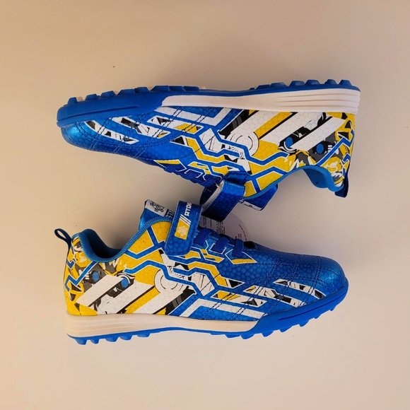 Atongmu STAR sneakers. Blue/yellow. NWT - Picture 1 of 9